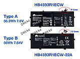 Аккумулятор для ноутбука Huawei HB4593R1ECW, фото 2