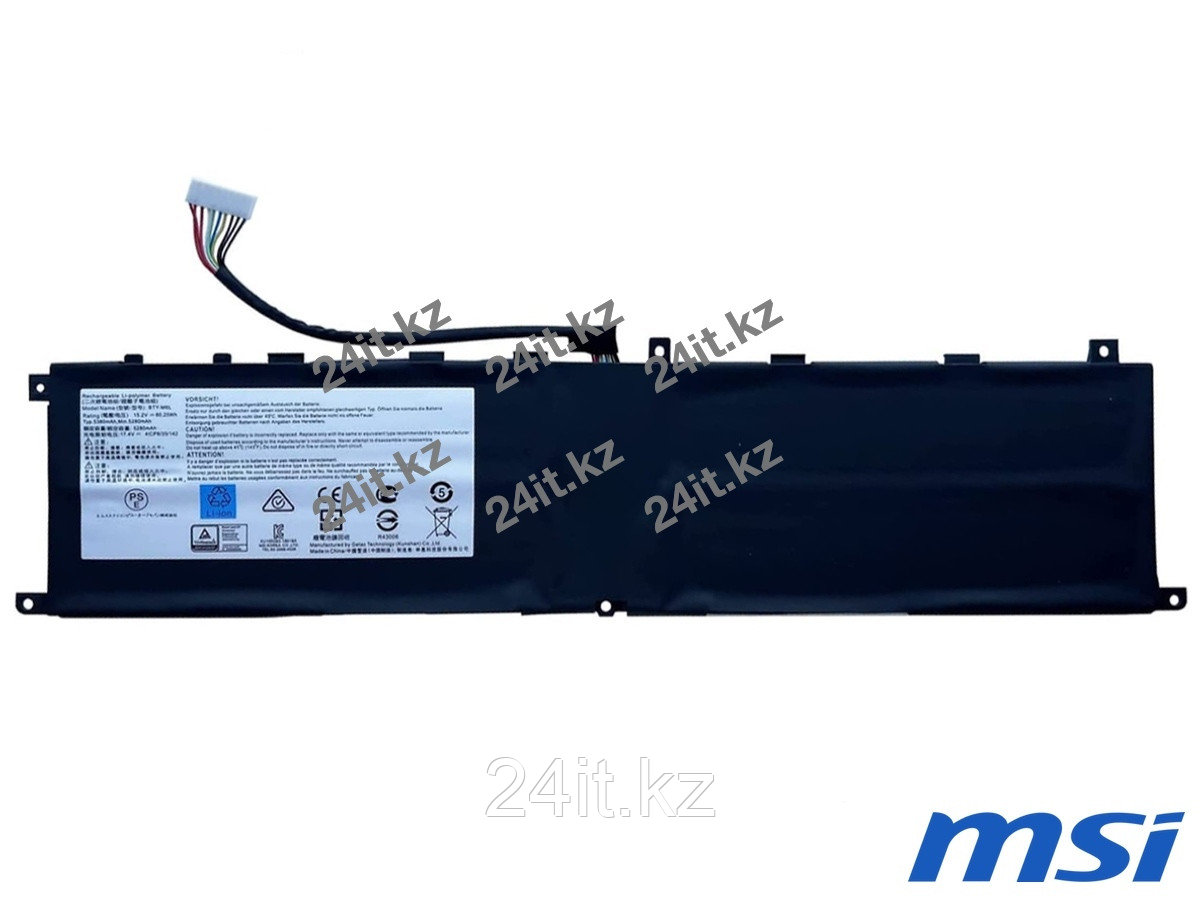 Аккумулятор для ноутбука MSI BTY-M6L-B - фото 1 - id-p108094998