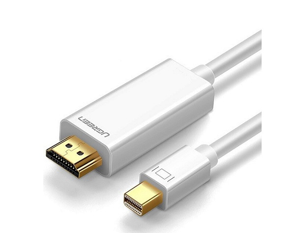UGREEN 10404 Кабель MD101 Mini DP Male to HDMI Cable 2m (White)