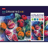 Альбом для рисования 48л. Hatber "Акварельная палитра" скоба 48А4В, фото 5