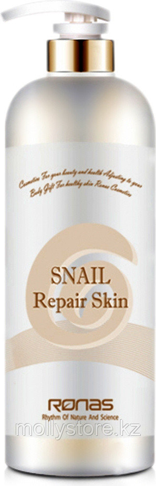 Тонер на основе муцина улитки Ronas Snail Repair Skin 500 ml