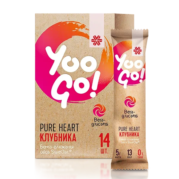 Yoo Gо - Напиток Pure Heart (Чистое сердце), 14 порций по 5 г - фото 1 - id-p110597366