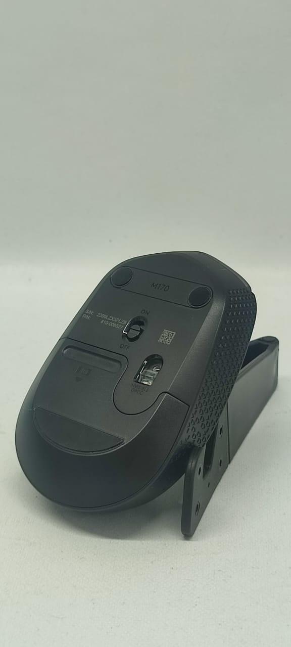 Беспроводная мышка Logitech M170 серая красный - фото 3 - id-p110597361