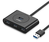 UGREEN 20283 USB Разветвитель CR113 USB 3.0 Hub, 1m