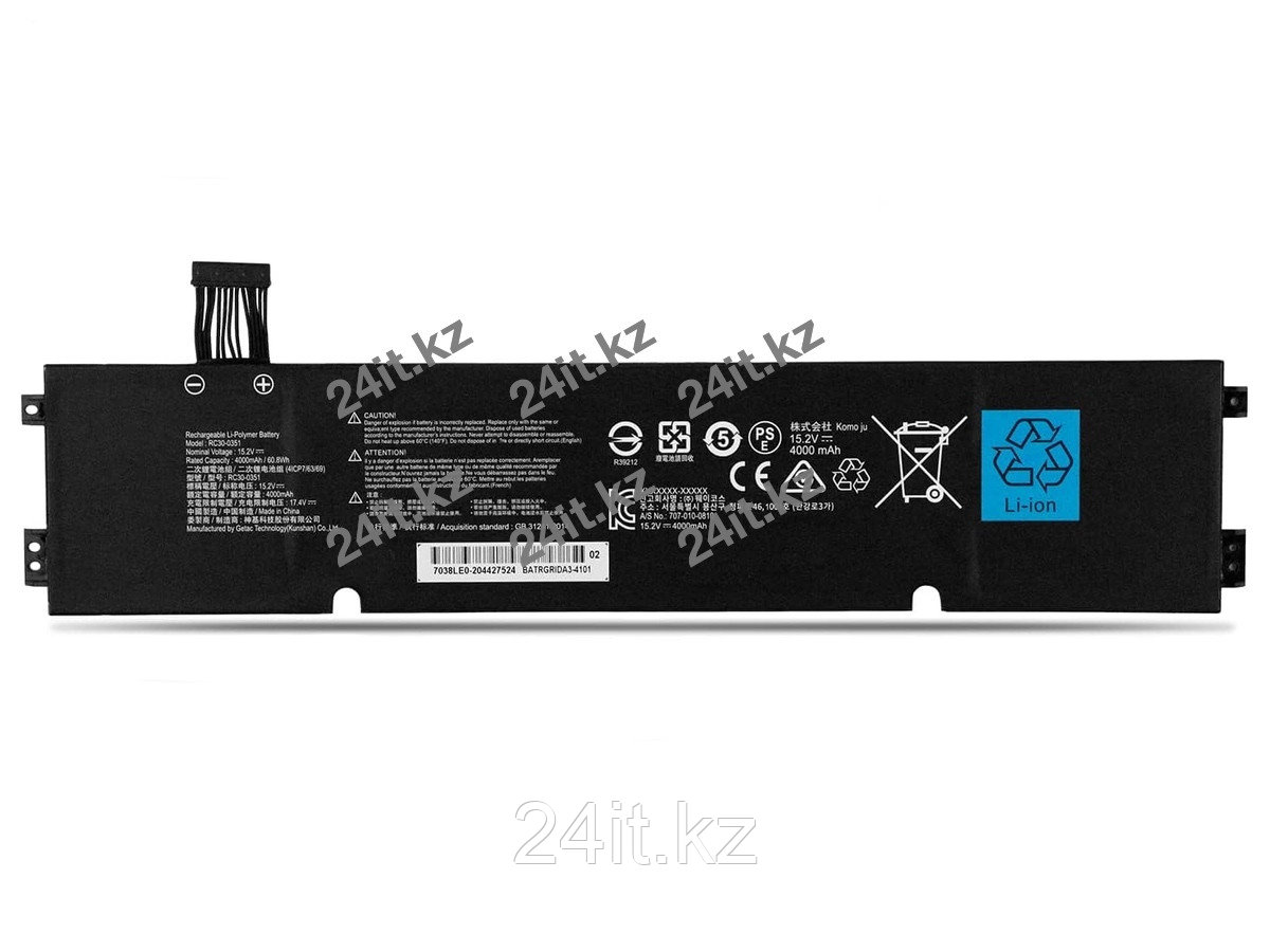 Аккумулятор для ноутбука Razer RC30-0351 - фото 1 - id-p110595826