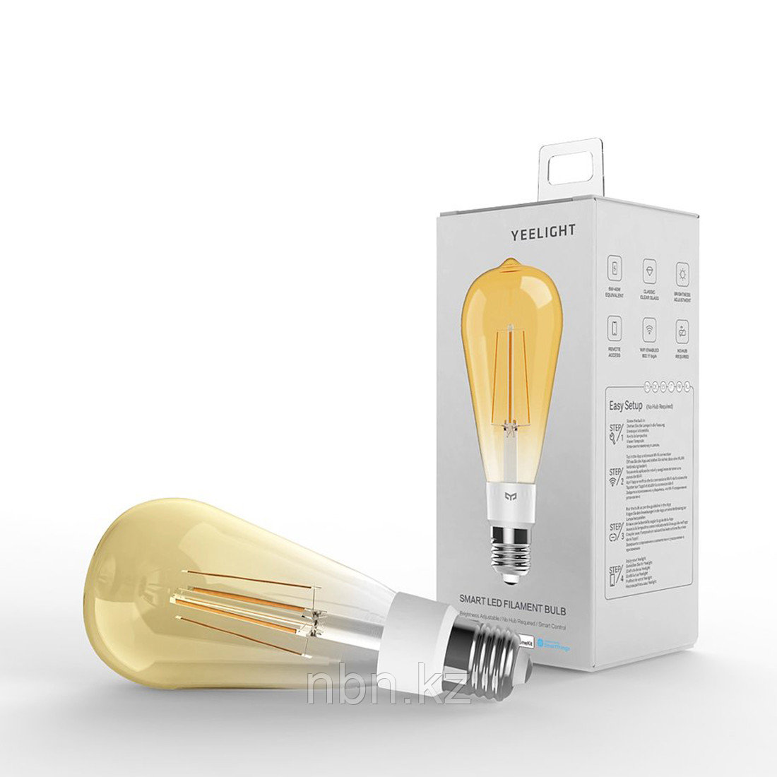 Лампочка Yeelight Smart LED Filament Bulb ST64 - фото 2 - id-p110597628