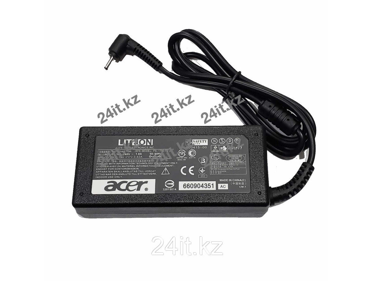 Блок питания для ноутбука Acer 45W 3.0*1.1 (D)