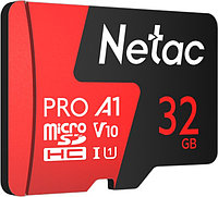 Карта памяти MicroSD Netac P500 Extreme Pro 32GB NT02P500PRO-032G-R