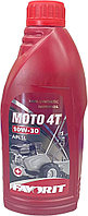 Моторное масло полусинтетическое Favorit Moto 4T 10W-30 1 л