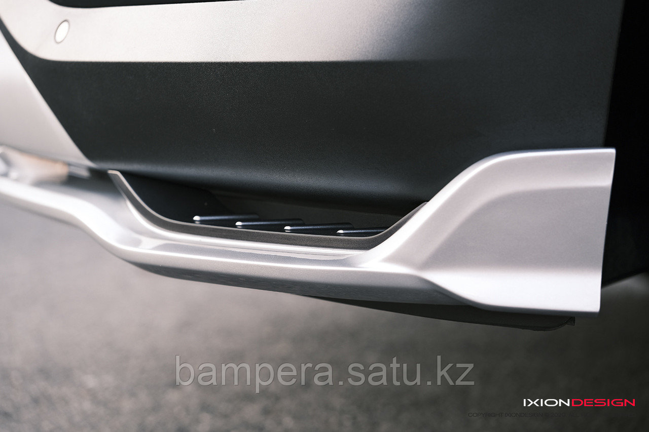 Накладка на передний бампер "Ixion" (стеклопластик) для Hyundai Palisade 2018-2022 г.в. - фото 9 - id-p110599057