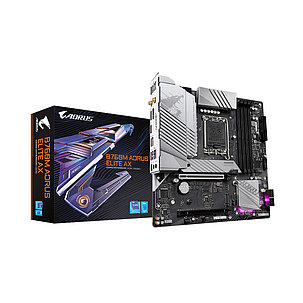 Материнская плата Gigabyte B760M AORUS ELITE AX, фото 1