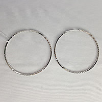 Серебряные серьги-конго Красная Пресня 3301393Д5 , конго