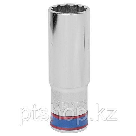 KING TONY Головка торцевая глубокая двенадцатигранная 1/2", 19 мм KING TONY 423019M, фото 1