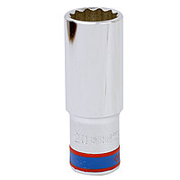 KING TONY Головка торцевая глубокая двенадцатигранная 1/2", 20 мм KING TONY 423020M