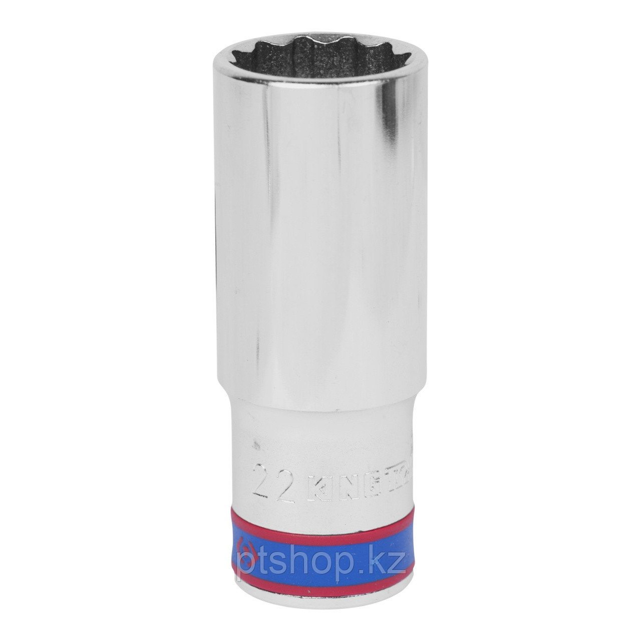 KING TONY Головка торцевая глубокая двенадцатигранная 1/2", 22 мм KING TONY 423022M