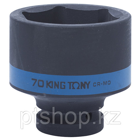 KING TONY Головка торцевая ударная шестигранная 1", 70 мм KING TONY 853570M, фото 1