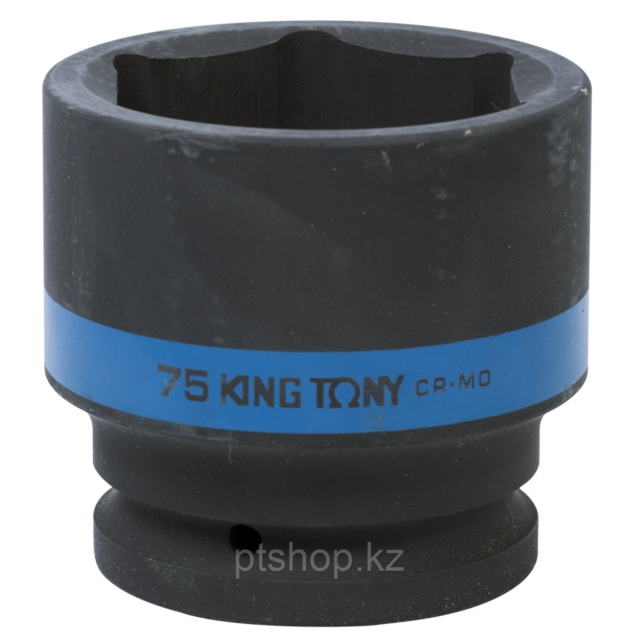 KING TONY Головка торцевая ударная шестигранная 1", 75 мм KING TONY 853575M