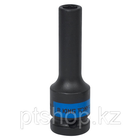 KING TONY Головка торцевая ударная глубокая шестигранная 1/2", 8 мм KING TONY 443508M, фото 1