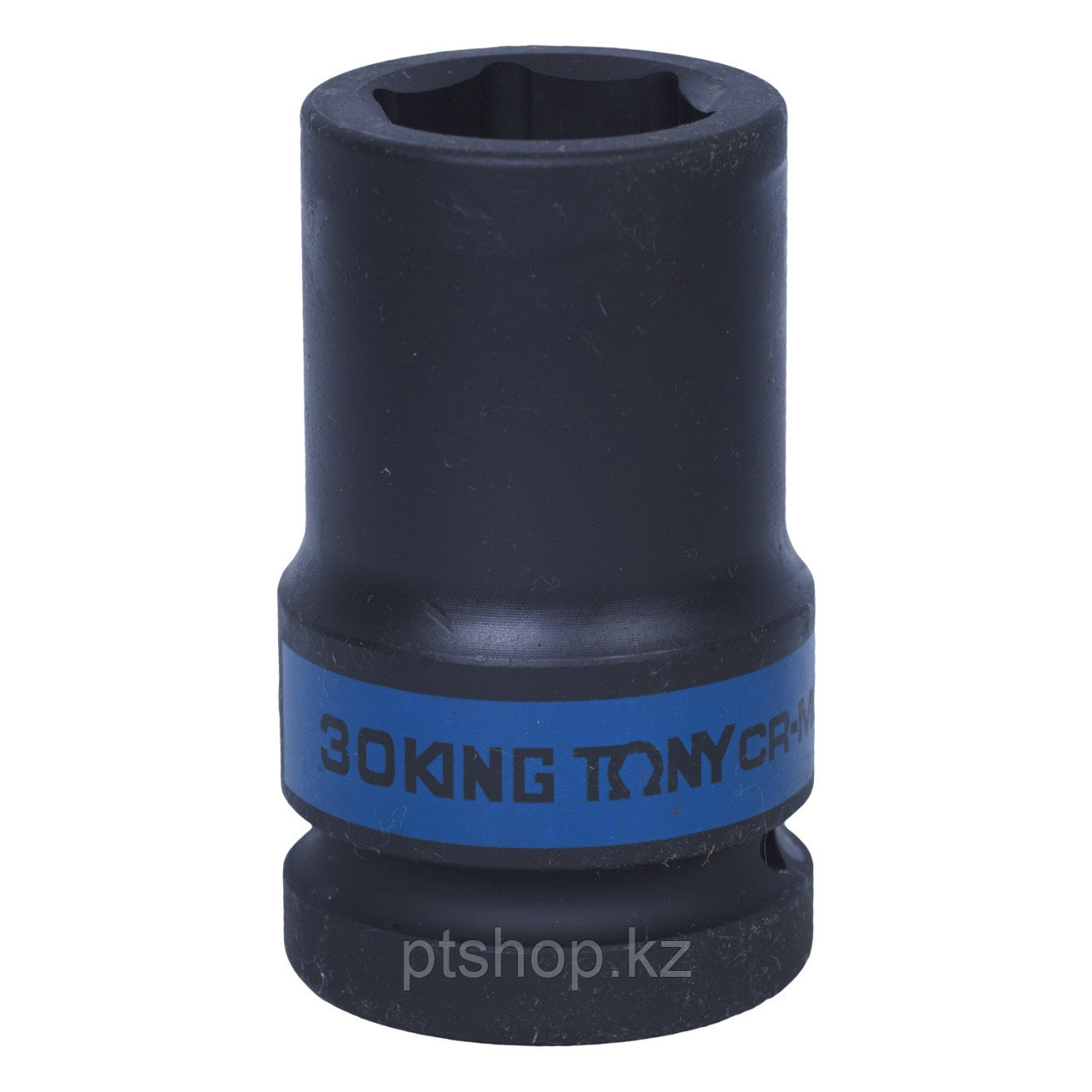 KING TONY Головка торцевая ударная глубокая шестигранная 1", 30 мм KING TONY 843530M