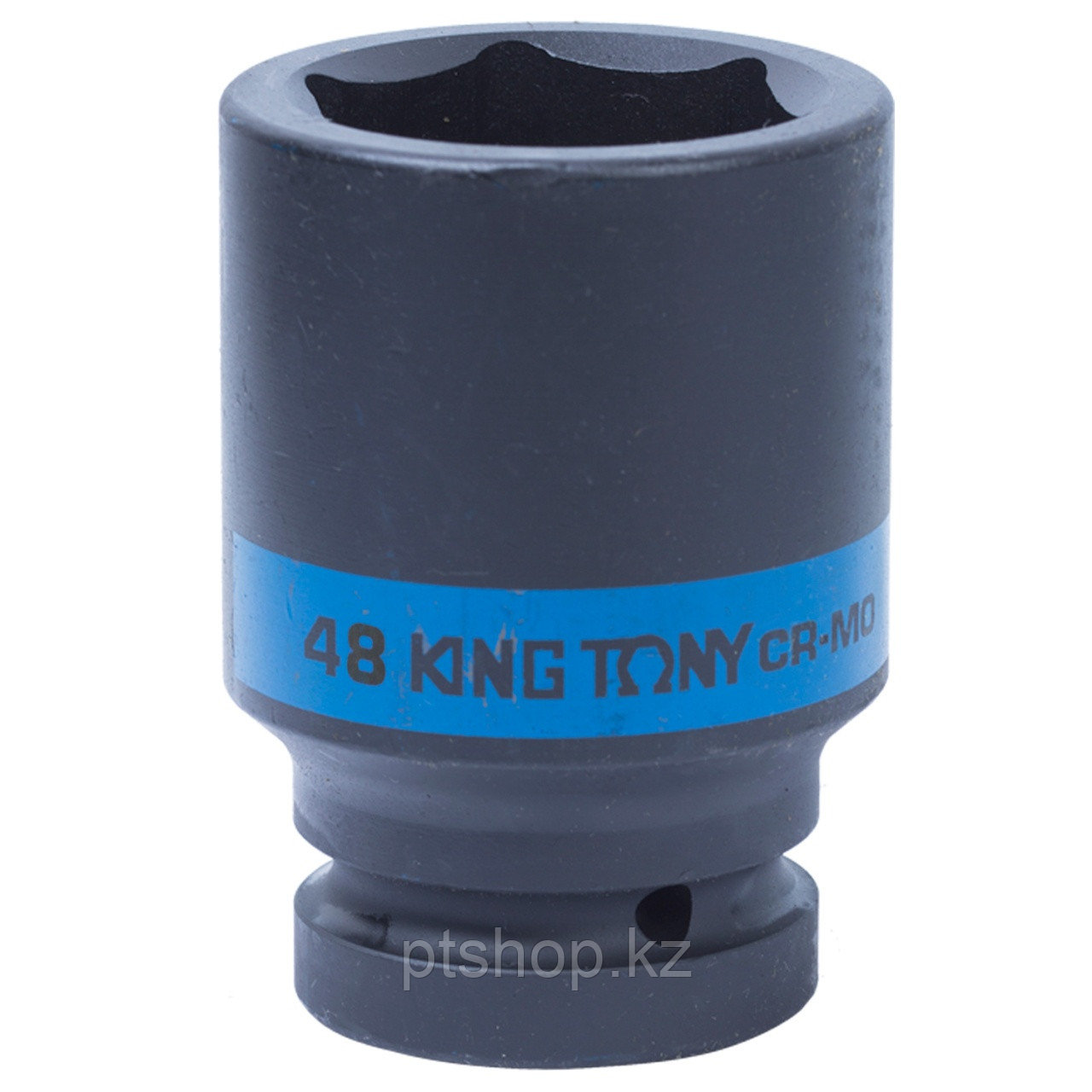 KING TONY Головка торцевая ударная глубокая шестигранная 1", 48 мм KING TONY 843548M