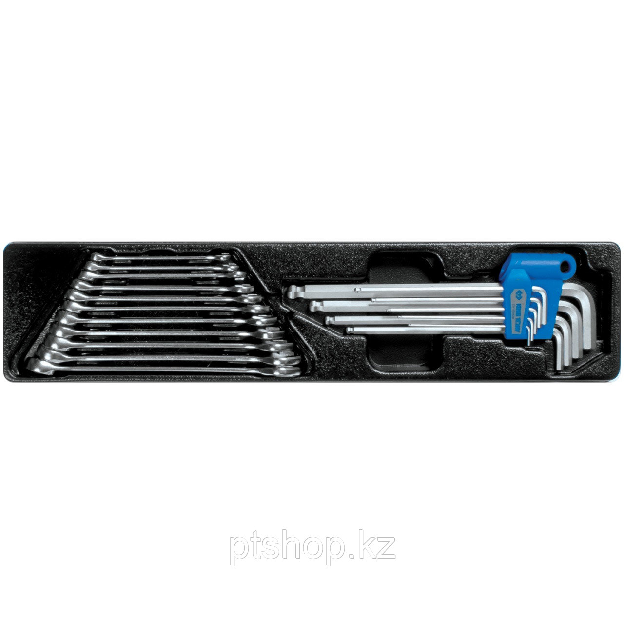 KING TONY Набор комбинированных ключей и шестигранников, ложемент, 20 предметов KING TONY 9-90120MR