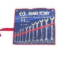 KING TONY Набор комбинированных ключей, 1/4"-15/16", 11 предметов KING TONY 1211SR