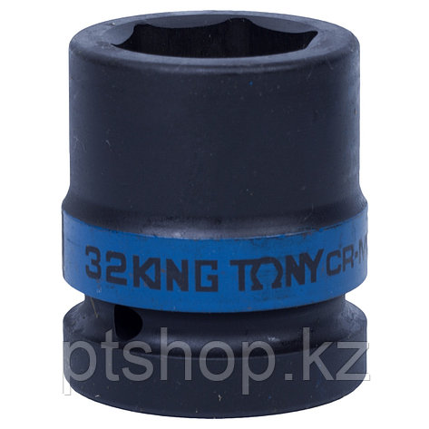 KING TONY Головка торцевая ударная шестигранная 1", 32 мм KING TONY 853532M, фото 1