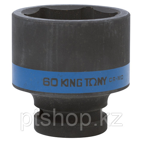 KING TONY Головка торцевая ударная шестигранная 1", 60 мм KING TONY 853560M, фото 1