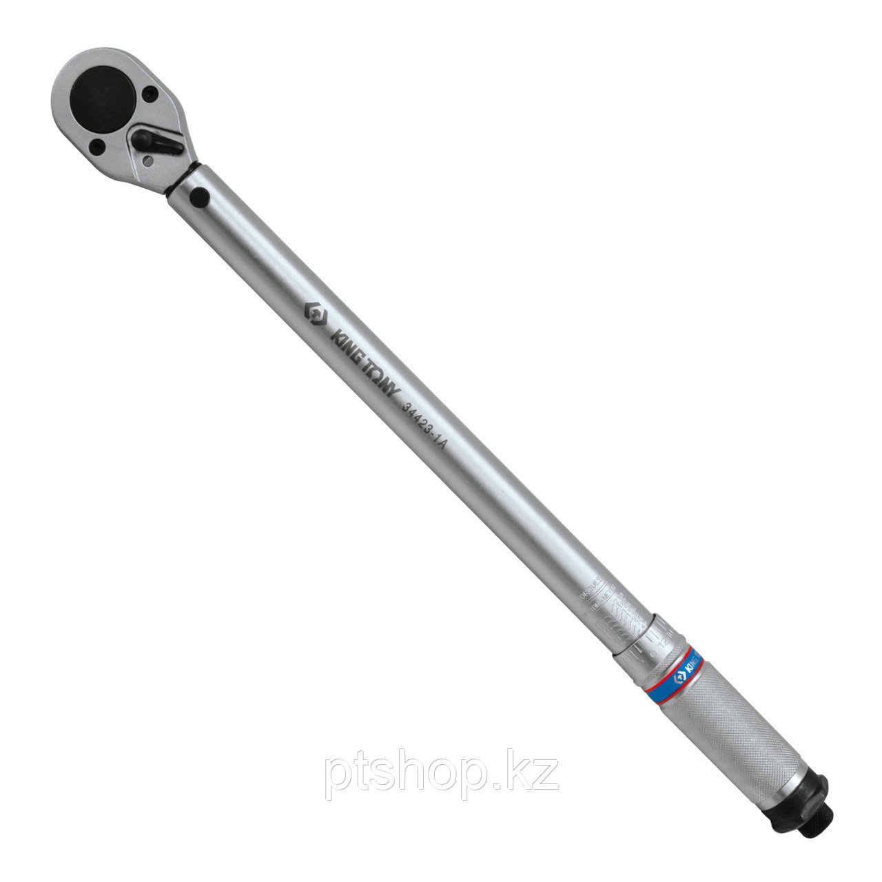 KING TONY Динамометрический ключ серии "CLASSIC", 1/2", 42-210 Нм, для левой и правой резьбы, футляр KING TONY