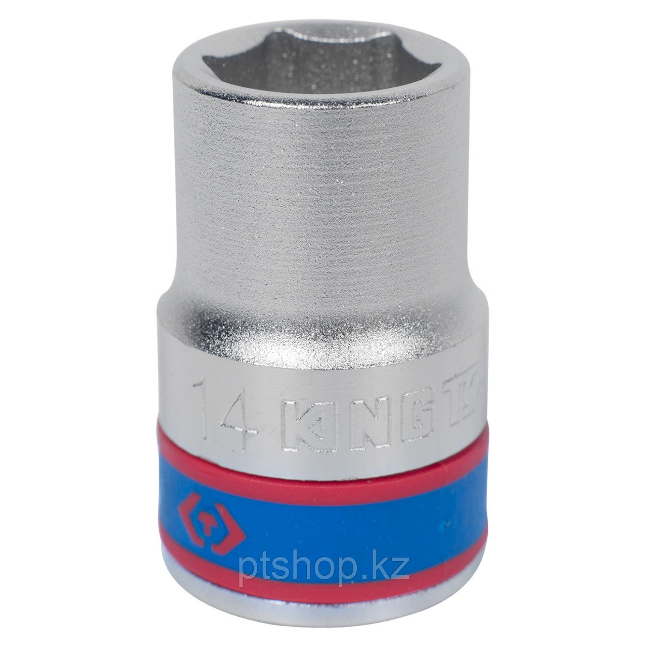 KING TONY Головка торцевая стандартная шестигранная 1/2", 14 мм KING TONY 433514M