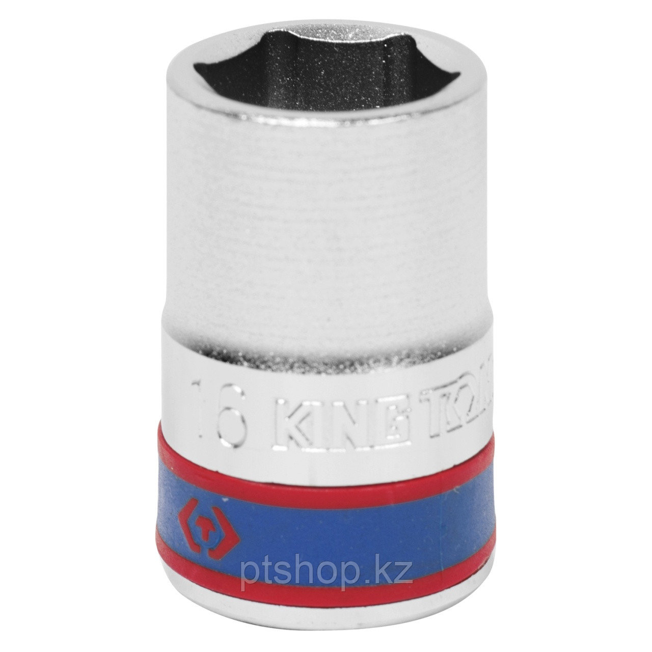 KING TONY Головка торцевая стандартная шестигранная 1/2", 16 мм KING TONY 433516M