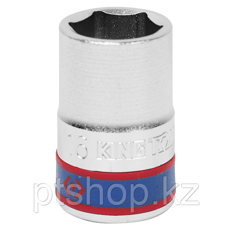 KING TONY Головка торцевая стандартная шестигранная 1/2", 16 мм KING TONY 433516M, фото 1
