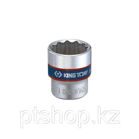 KING TONY Головка торцевая стандартная двенадцатигранная 3/8", 17 мм KING TONY 333017M, фото 1