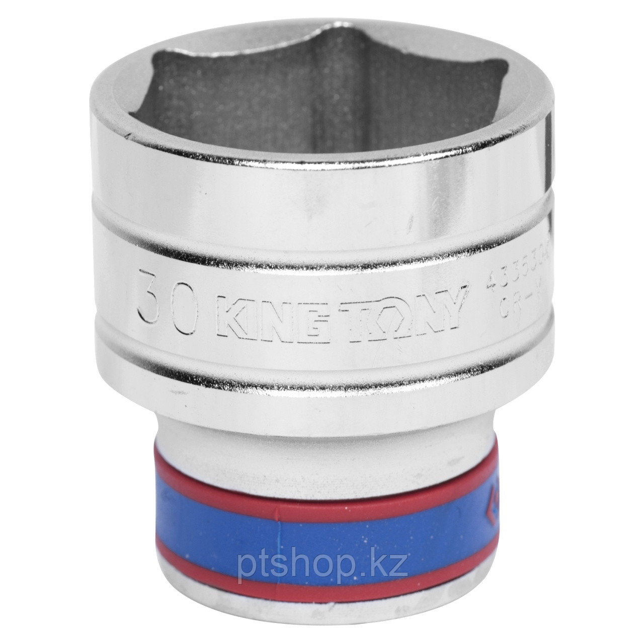 KING TONY Головка торцевая стандартная шестигранная 1/2", 30 мм KING TONY 433530M