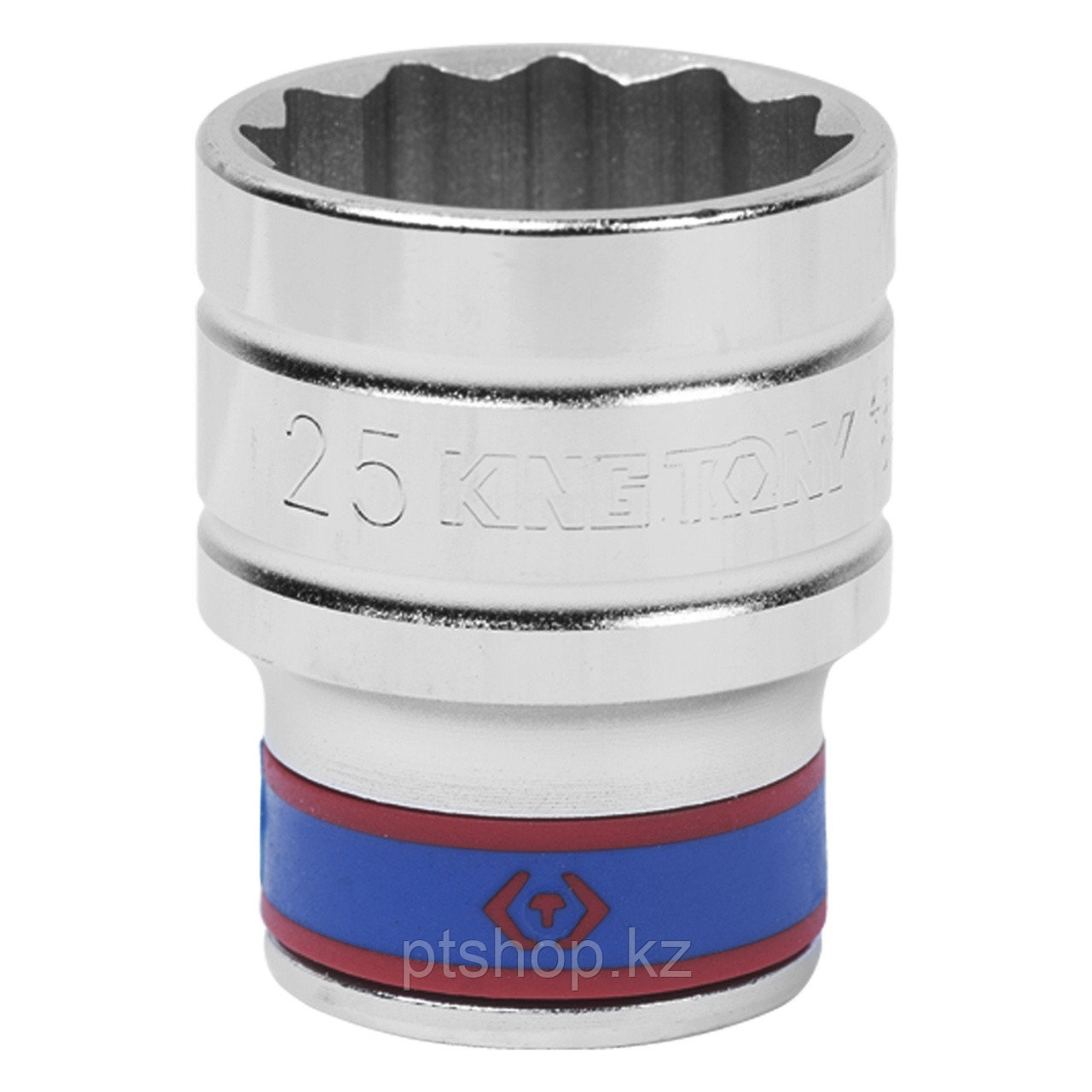 KING TONY Головка торцевая стандартная двенадцатигранная 1/2", 25 мм KING TONY 433025M