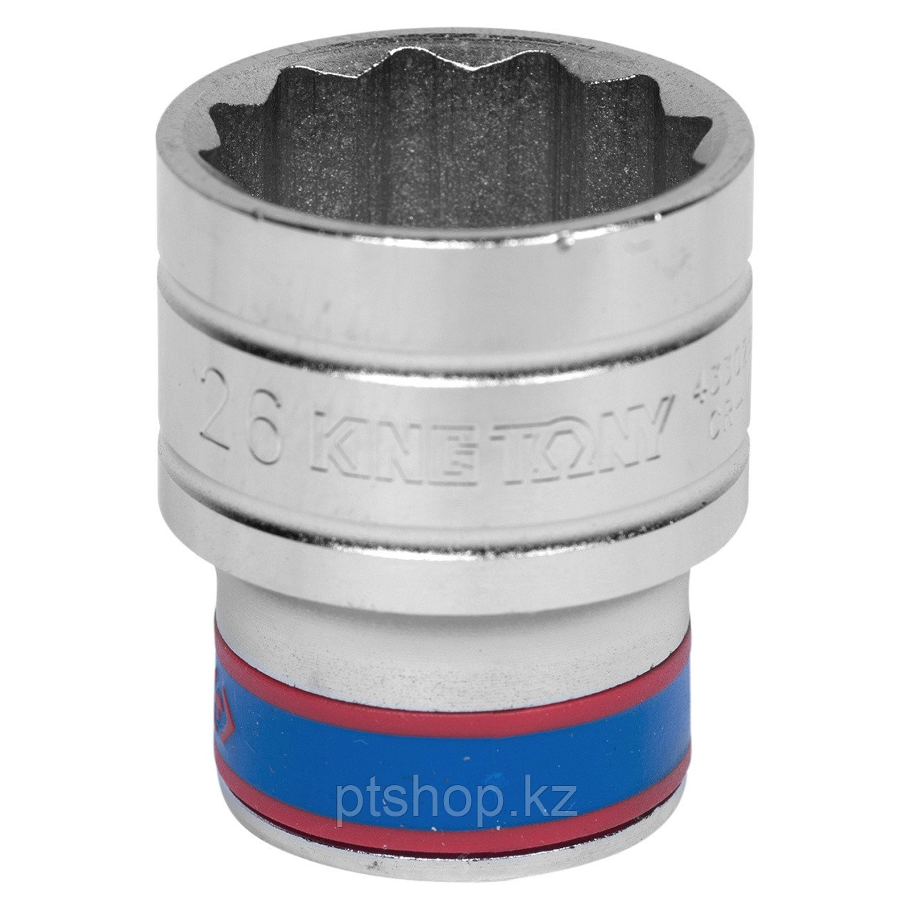 KING TONY Головка торцевая стандартная двенадцатигранная 1/2", 26 мм KING TONY 433026M