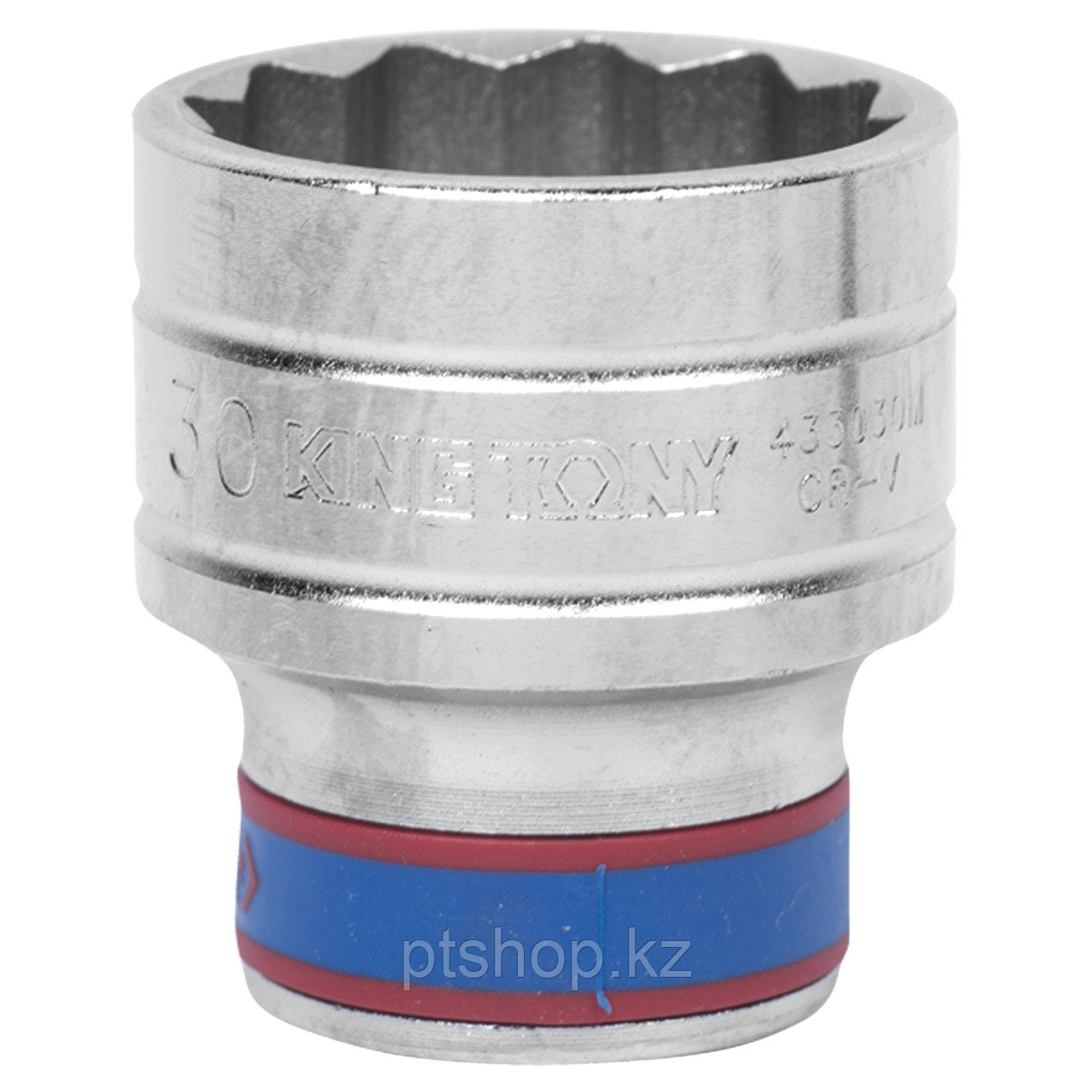 KING TONY Головка торцевая стандартная двенадцатигранная 1/2", 30 мм KING TONY 433030M