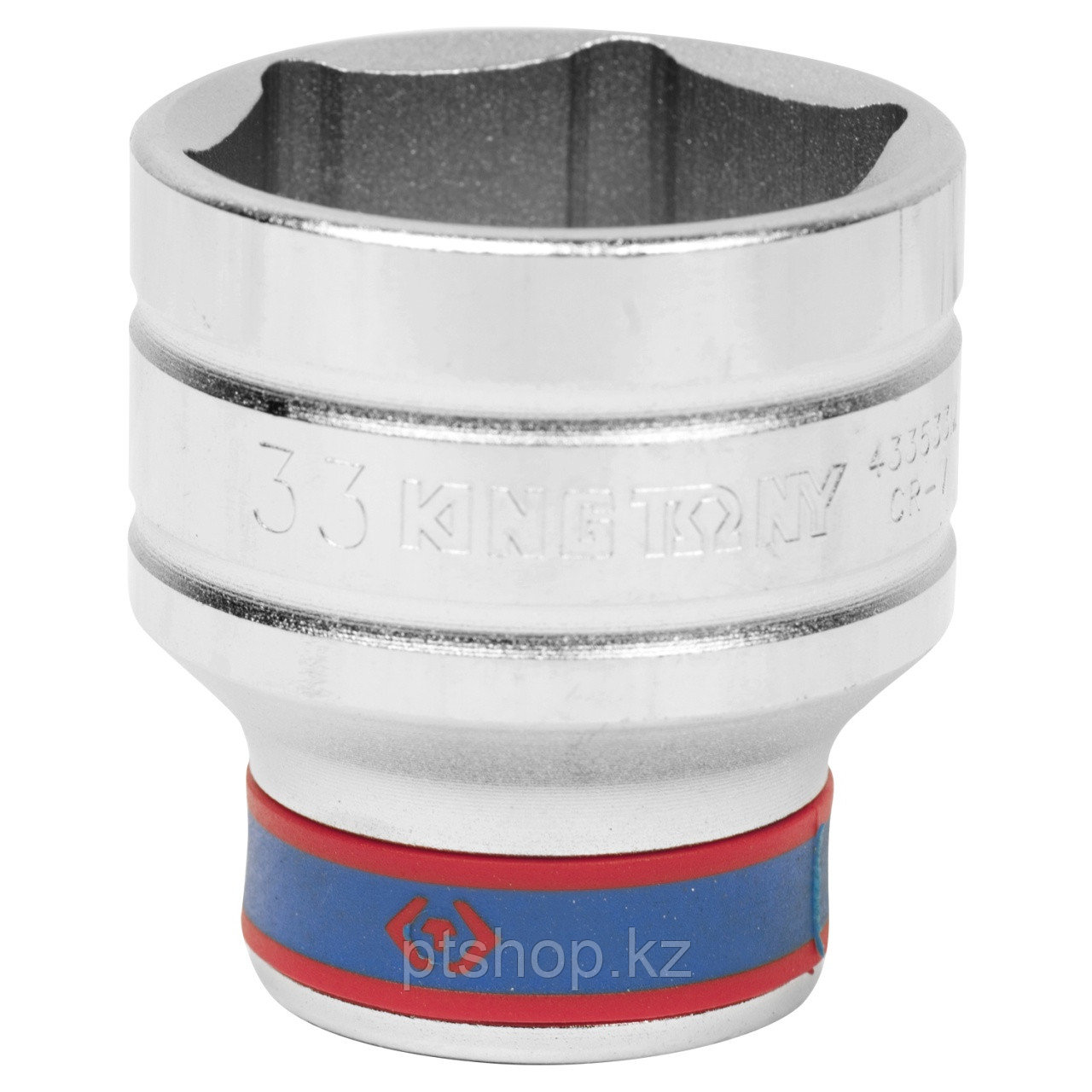 KING TONY Головка торцевая стандартная шестигранная 1/2", 34 мм KING TONY 433534M