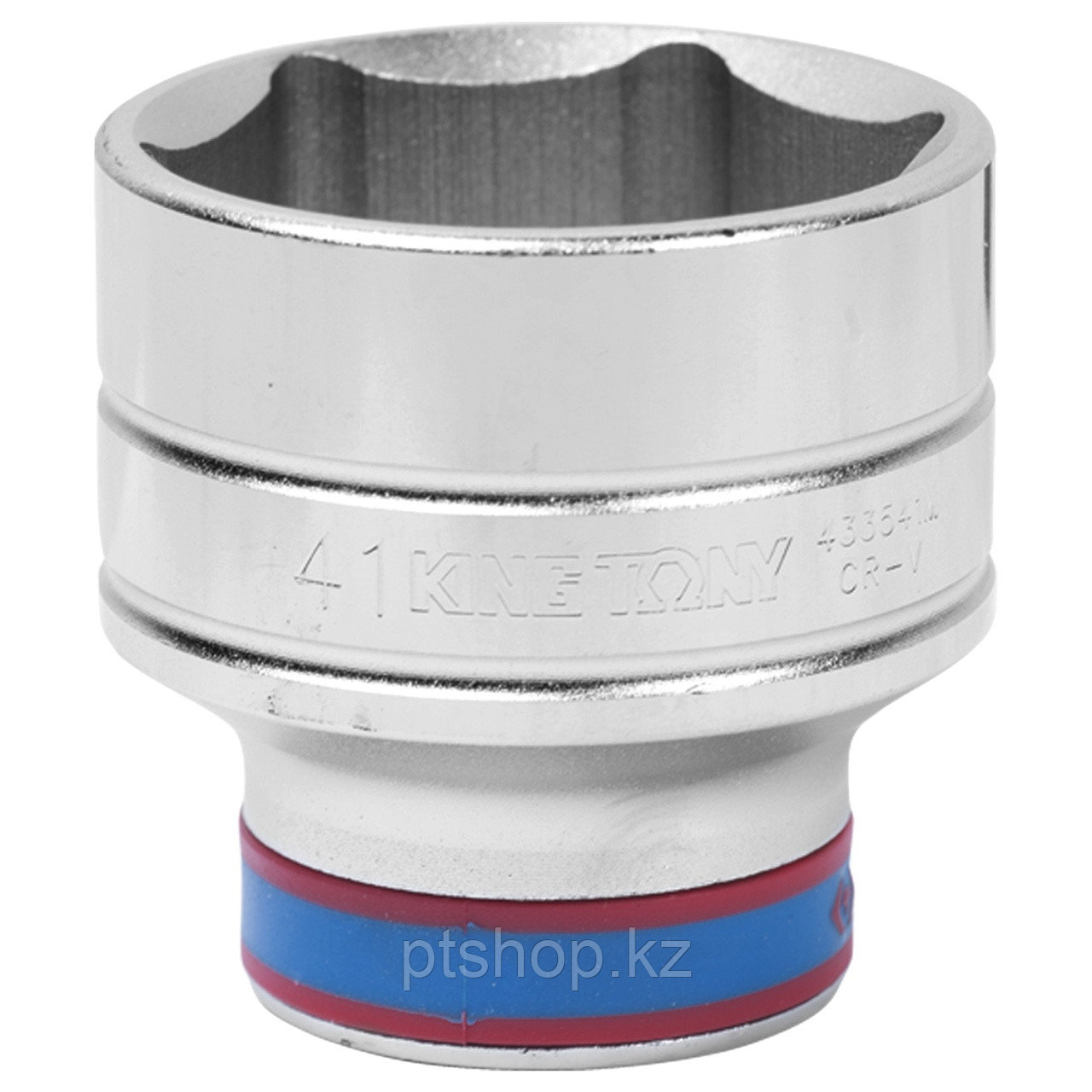 KING TONY Головка торцевая стандартная шестигранная 1/2", 41 мм KING TONY 433541M