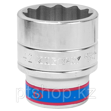 KING TONY Головка торцевая стандартная двенадцатигранная 3/4", 42 мм KING TONY 633042M, фото 1