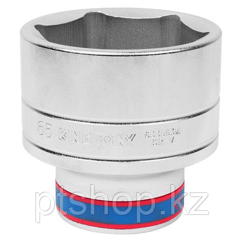 KING TONY Головка торцевая стандартная шестигранная 3/4", 65 мм KING TONY 633565M, фото 1