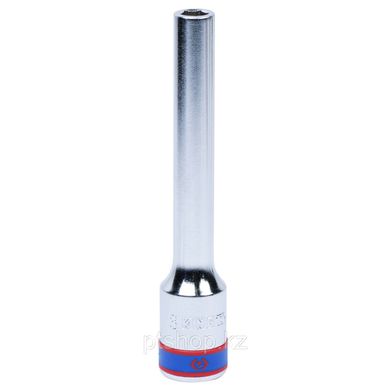 KING TONY Головка торцевая глубокая шестигранная 1/2", 8 мм, L = 120 мм KING TONY 425508M