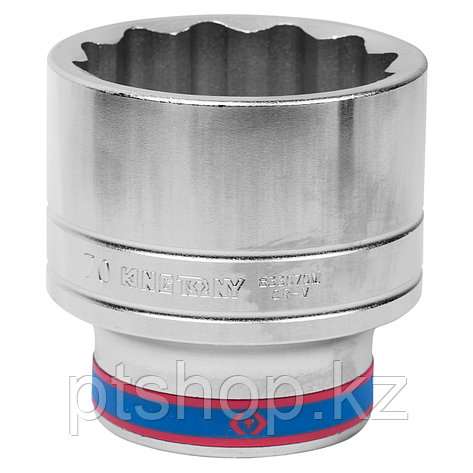 KING TONY Головка торцевая стандартная двенадцатигранная 1", 70 мм KING TONY 833070M, фото 1