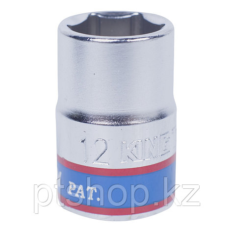 KING TONY Головка торцевая стандартная шестигранная 3/8", 12 мм KING TONY 333512M, фото 1