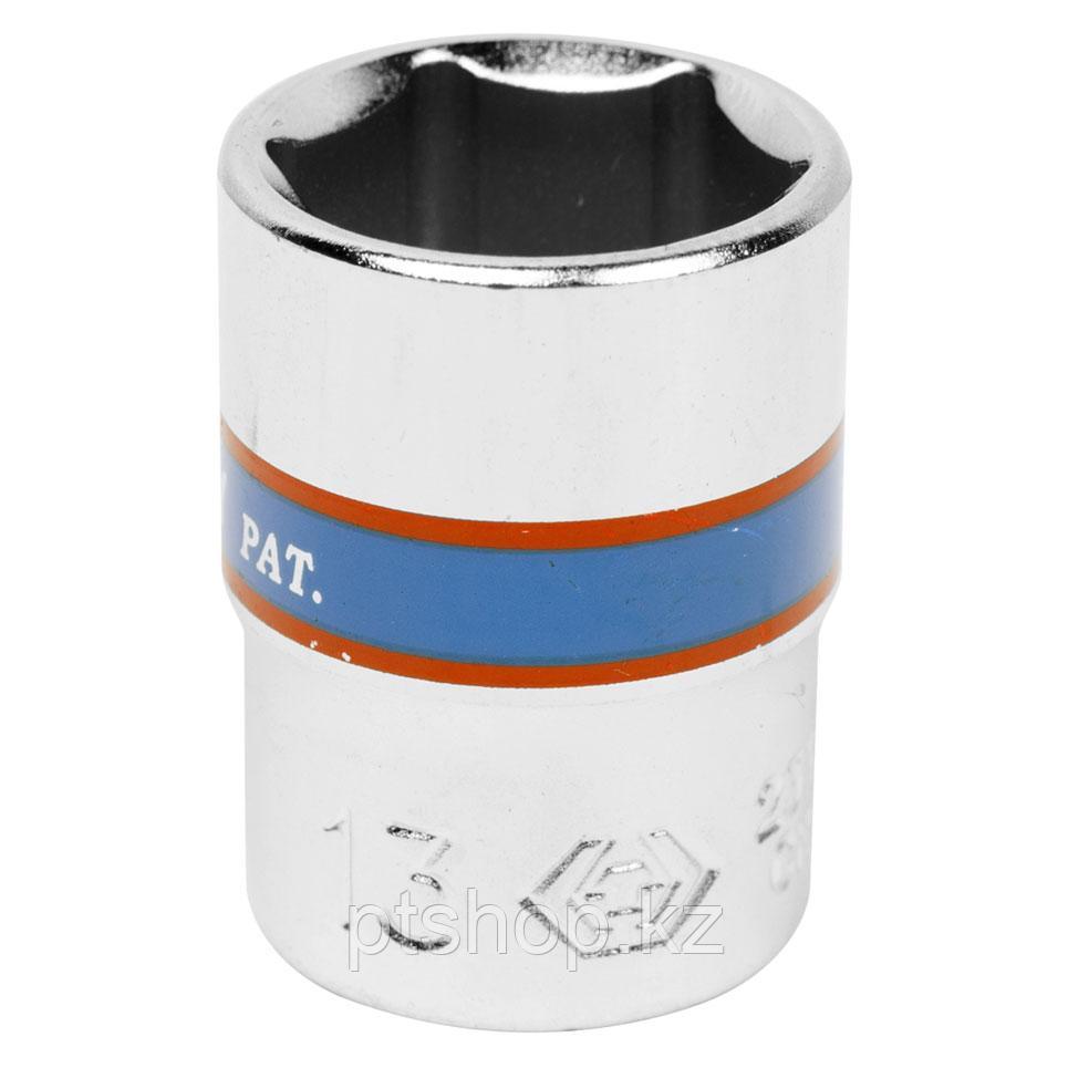 KING TONY Головка торцевая стандартная шестигранная 1/4", 13 мм KING TONY 233513M