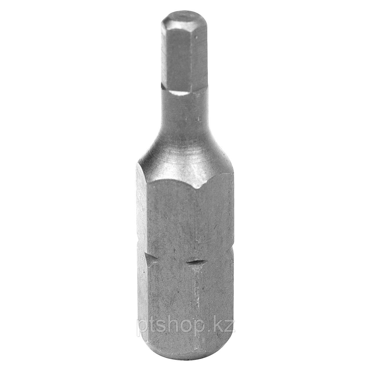 KING TONY Вставка (бита) торцевая 1/4", Hex, 4 мм, L = 25 мм KING TONY 102504H