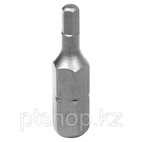 KING TONY Вставка (бита) торцевая 1/4", Hex, 4 мм, L = 25 мм KING TONY 102504H, фото 1