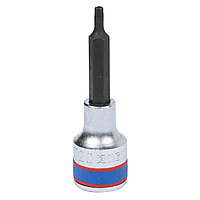 KING TONY Насадка (бита) торцевая 1/2", Torx, T20, L = 80 мм, с отверстием KING TONY 403720