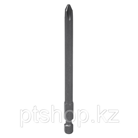 KING TONY Вставка (бита) торцевая 1/4", Phillips, PH2, L = 100 мм, для шуруповерта KING TONY 711002P, фото 1