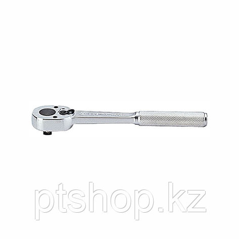 KING TONY Трещотка 3/8", 200 мм, 32 зубца, флажковая, фиксатор KING TONY 3779-08F, фото 1